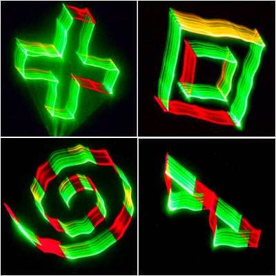 3D Лазерная цветомузыка