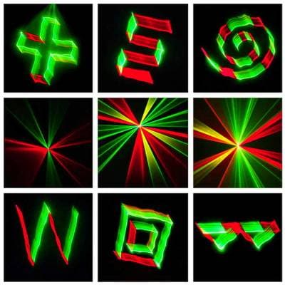 3D Лазерная цветомузыка