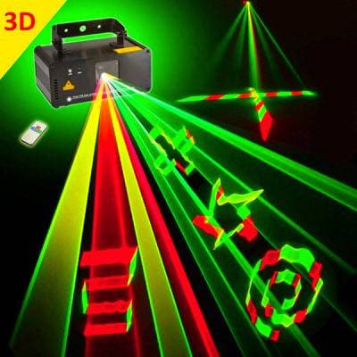 3D Лазерная цветомузыка