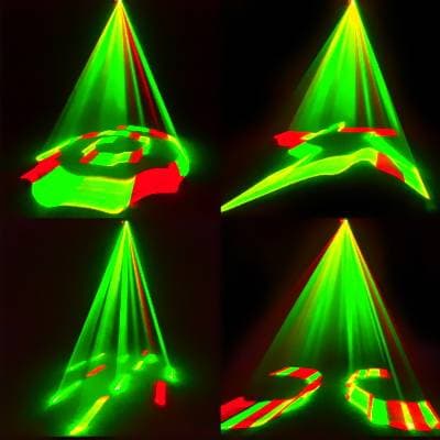 3D Лазерная цветомузыка