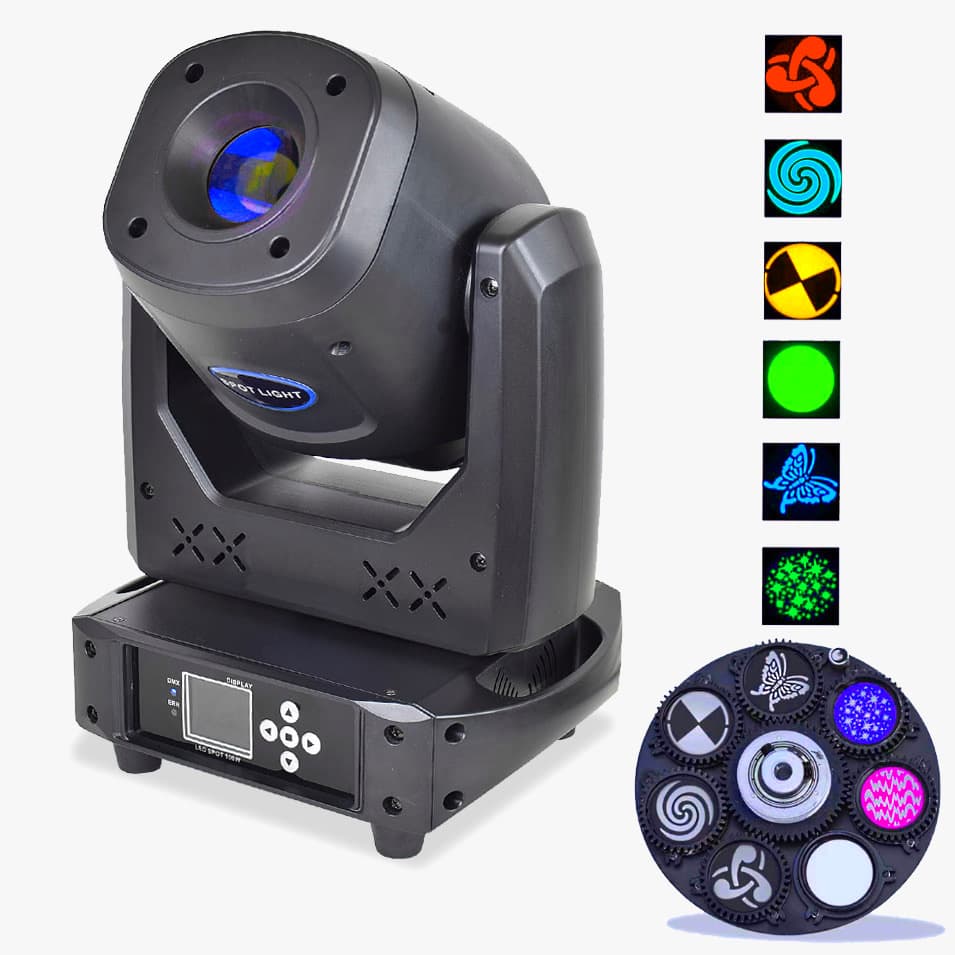 Вращающаяся голова BEAM DMX-512