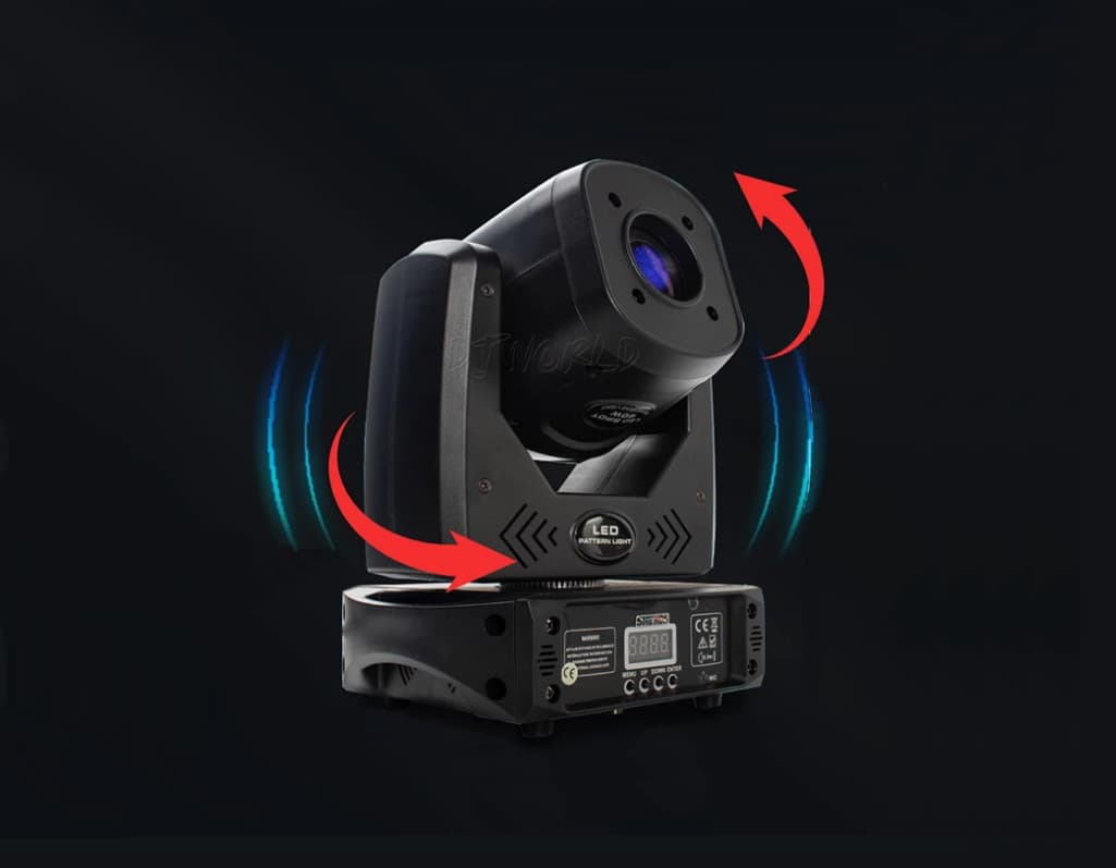 Вращающаяся голова BEAM DMX-512