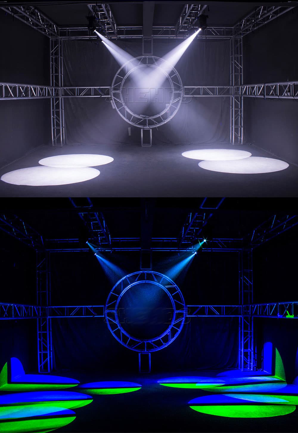 Вращающаяся голова GOBO SPOT DMX-512