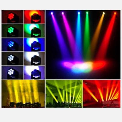 Вращающаяся голова LED RGB