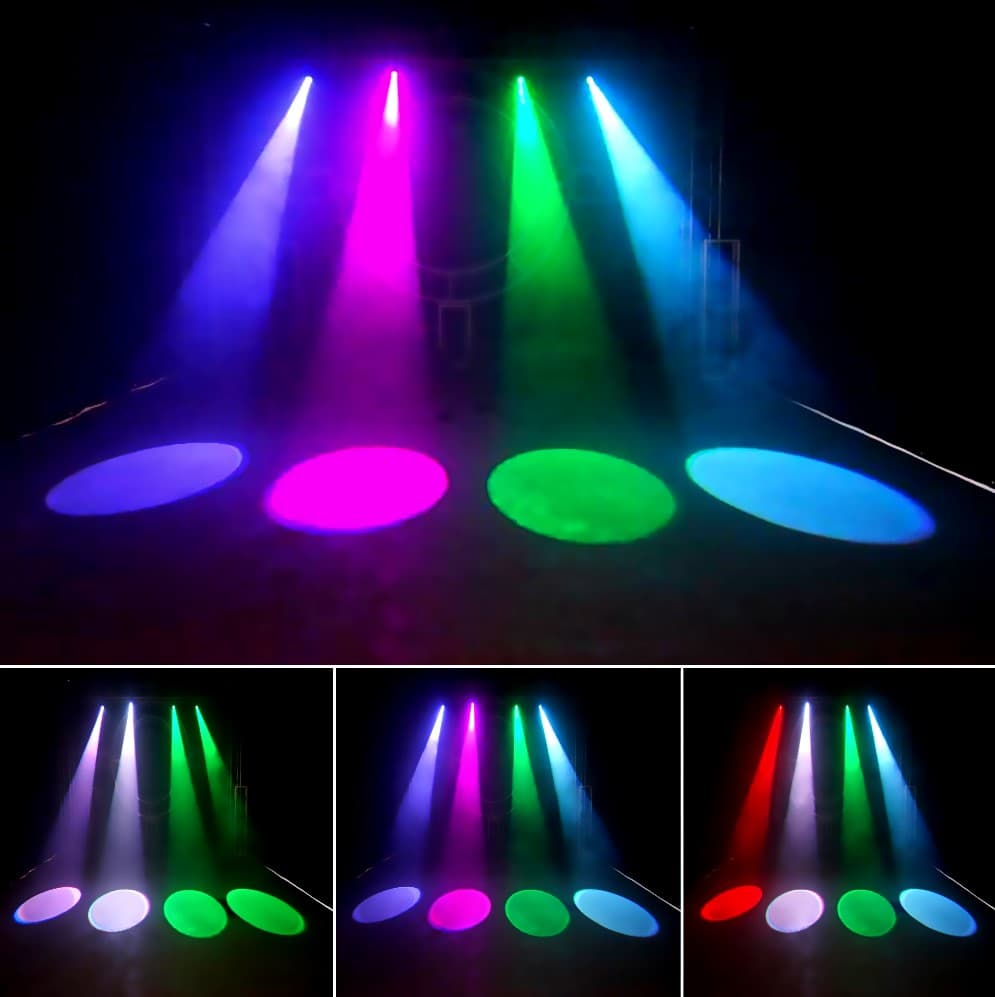 Светодиодный софит прожектор, RGB свет, РГБ лампа, RGB подсветки
