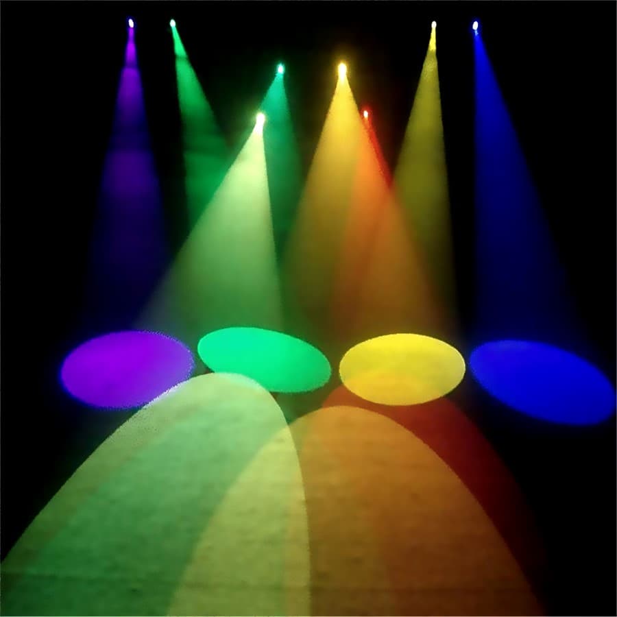 Светодиодный софит прожектор, RGB свет, РГБ лампа, RGB подсветки
