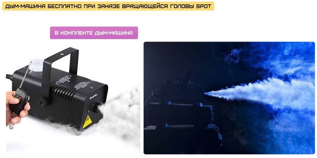 Вращающаяся голова Spot