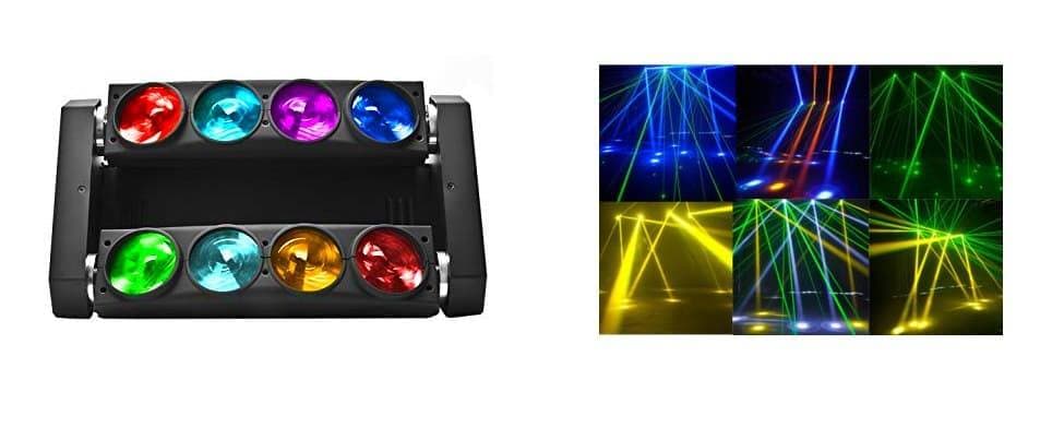 Поворотная голова для дискотек стробоскоп RGB